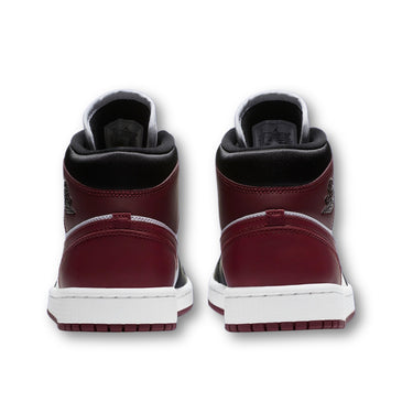 Air Jordan 1 Mid SE Black Dark Beetroot (W)