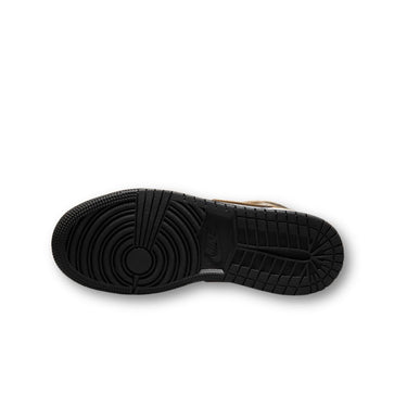 Jordan 1 Mid SE Metallic Gold Black (GS)