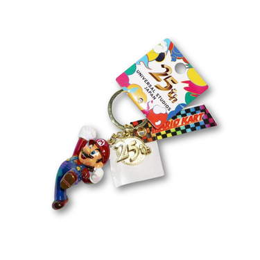 USJ Universal Studios Japan 25th Anniversary - Mario Kart Figure Keychain