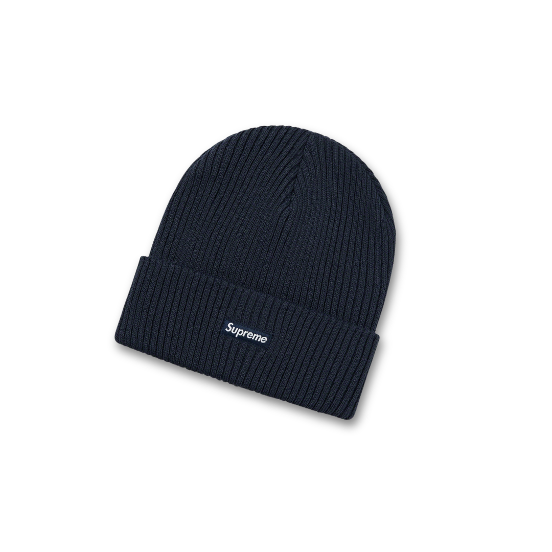 Supreme Overdyed Beanie (SS24) Navy