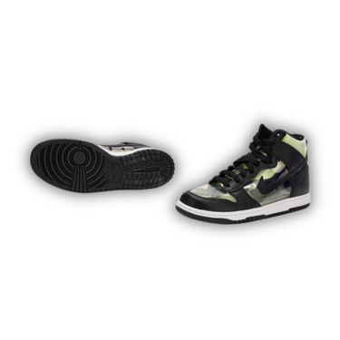 Nike Dunk High Comme Des Garcons Clear