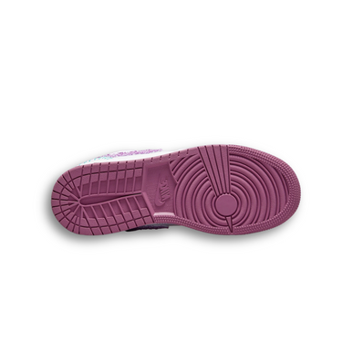 Jordan 1 Low White Light Bordeaux (GS)