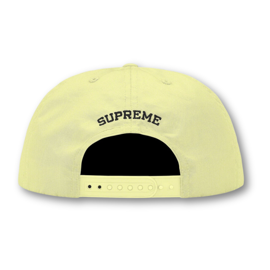 Supreme x KAWS Chalk Logo 5-Panel Yellow