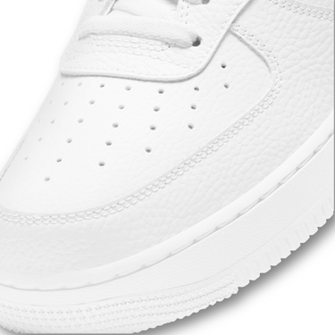 Nike Air Force 1 Low '07 White Black Pebbled Leather