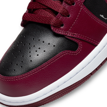 Air Jordan 1 Low Black Dark Beetroot (W)