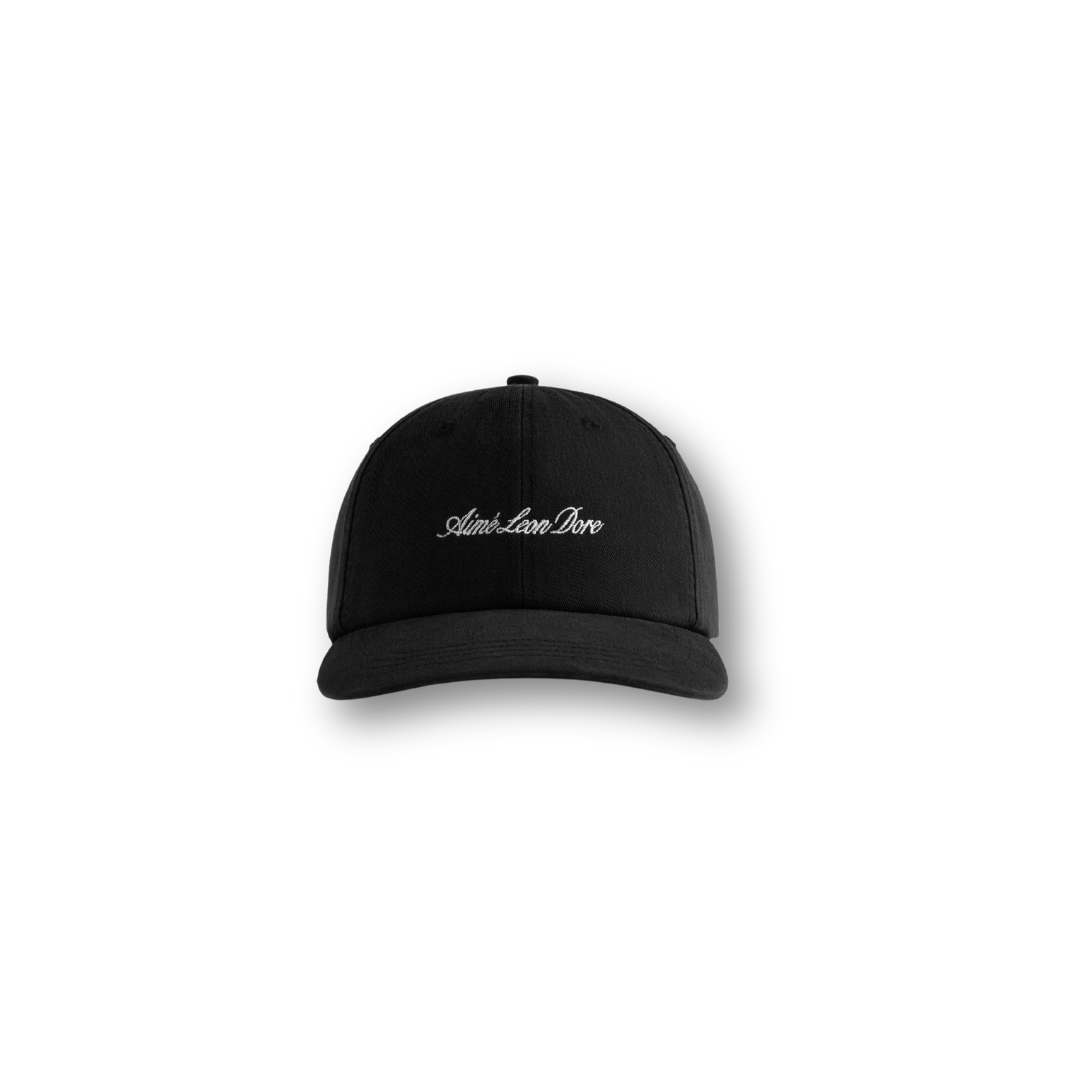 Aime Leon Dore Embroidered Logo Hat Jet Black