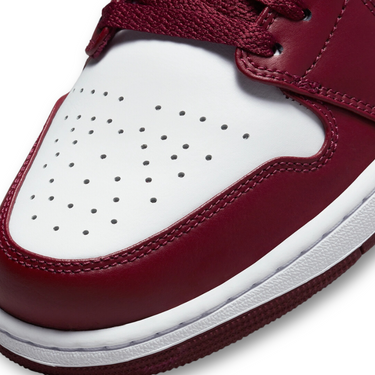 Air Jordan 1 Low White Bordeaux