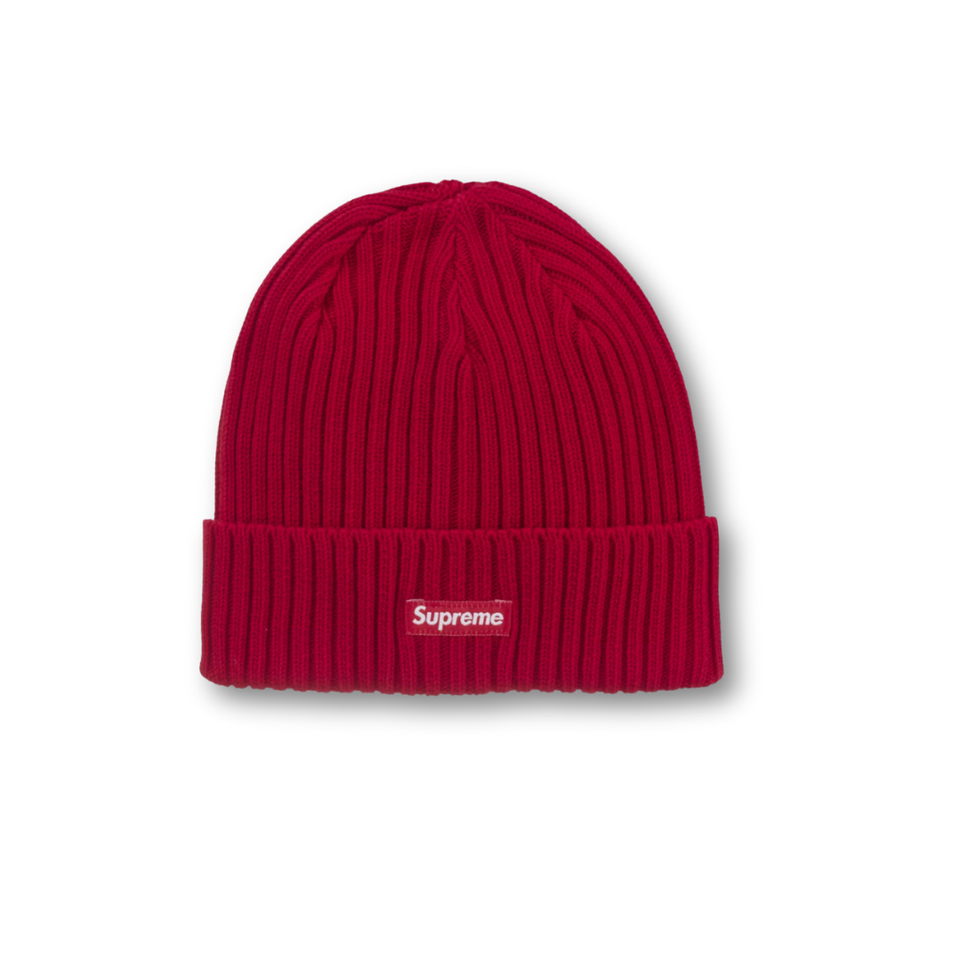 Supreme Overdyed Beanie Red (SS25)