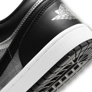 Air Jordan 1 Low SE Black Metallic Silver (W)