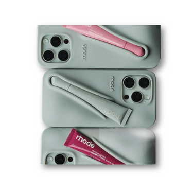 Rhode Lip Case iPhone 15 Pro Vanilla / Grey