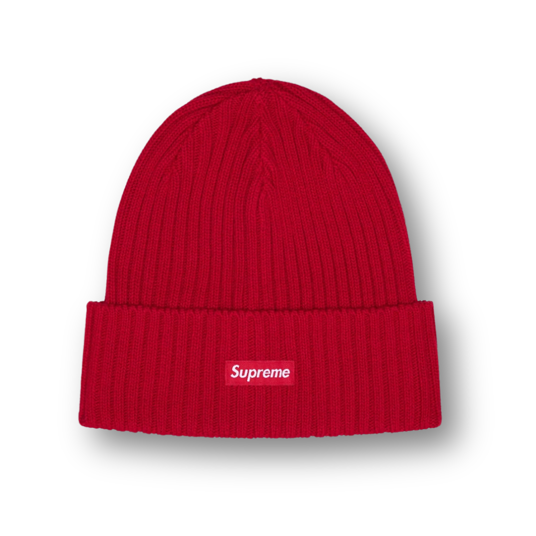 Supreme Overdyed Beanie Red (SS25)