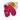Drew House Mascot Polar Fleece Slipper Magenta