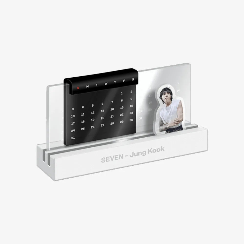 Jungkook Acrylic Stand Calendar