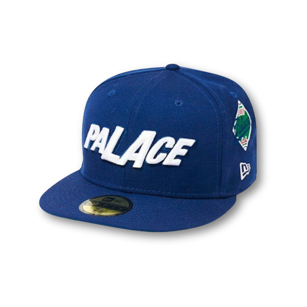 Palace New Era LA Exclusive Fitted Cap Blue