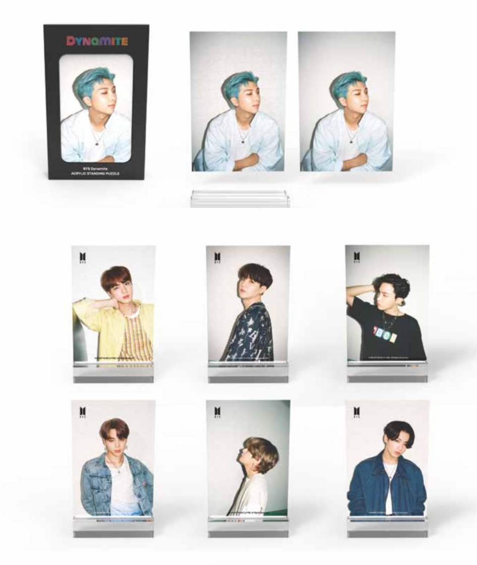 BTS Acrylic Standing Puzzle Dynamite