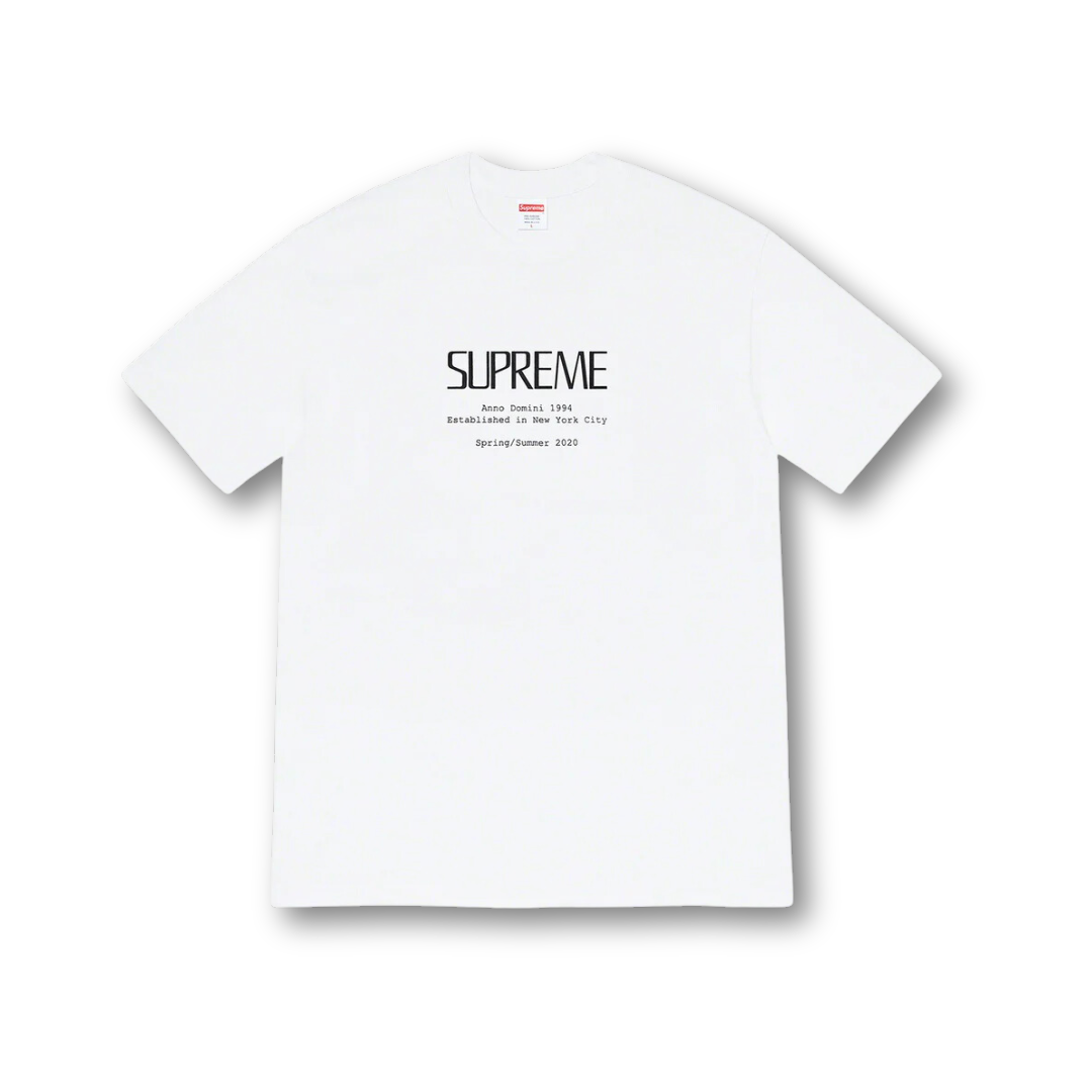 Supreme Anno Domini Tee White