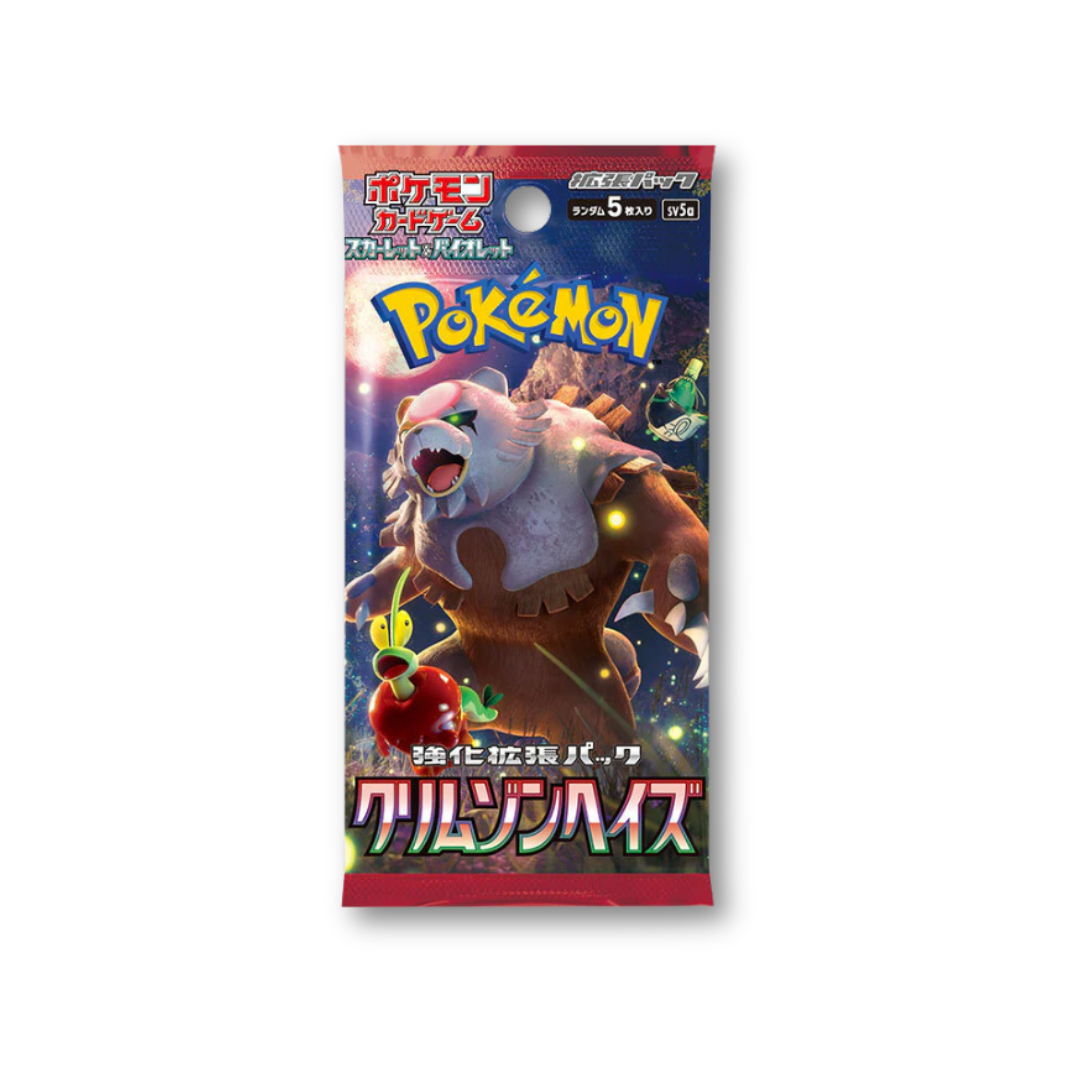 Pokémon Card Game Scarlet & Violet Expansion Pack "Crimson Haze" SV5A Pack