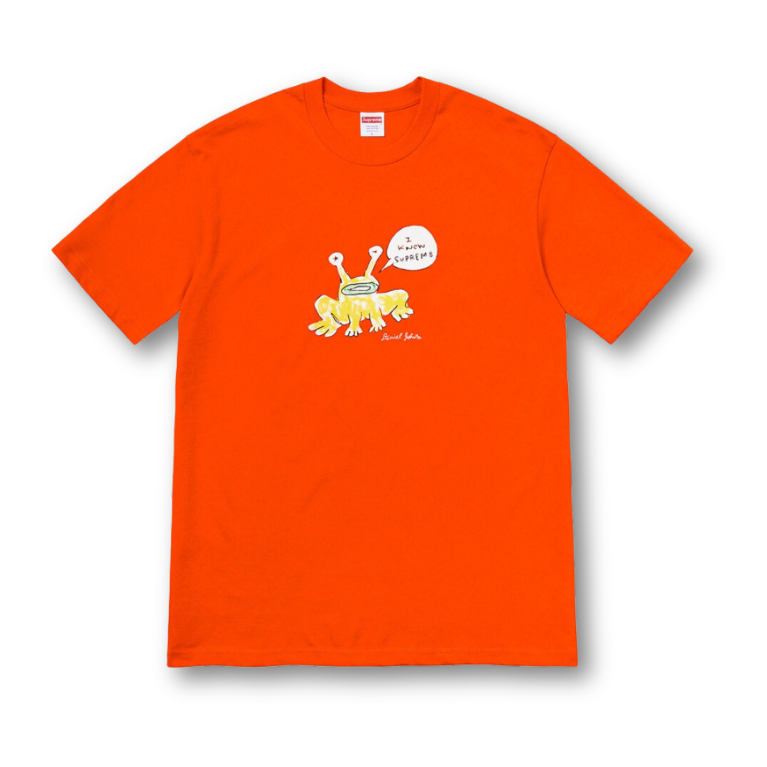 Supreme Daniel Johnston Frog Tee Orange