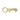 Supreme Fronts Keychain Gold