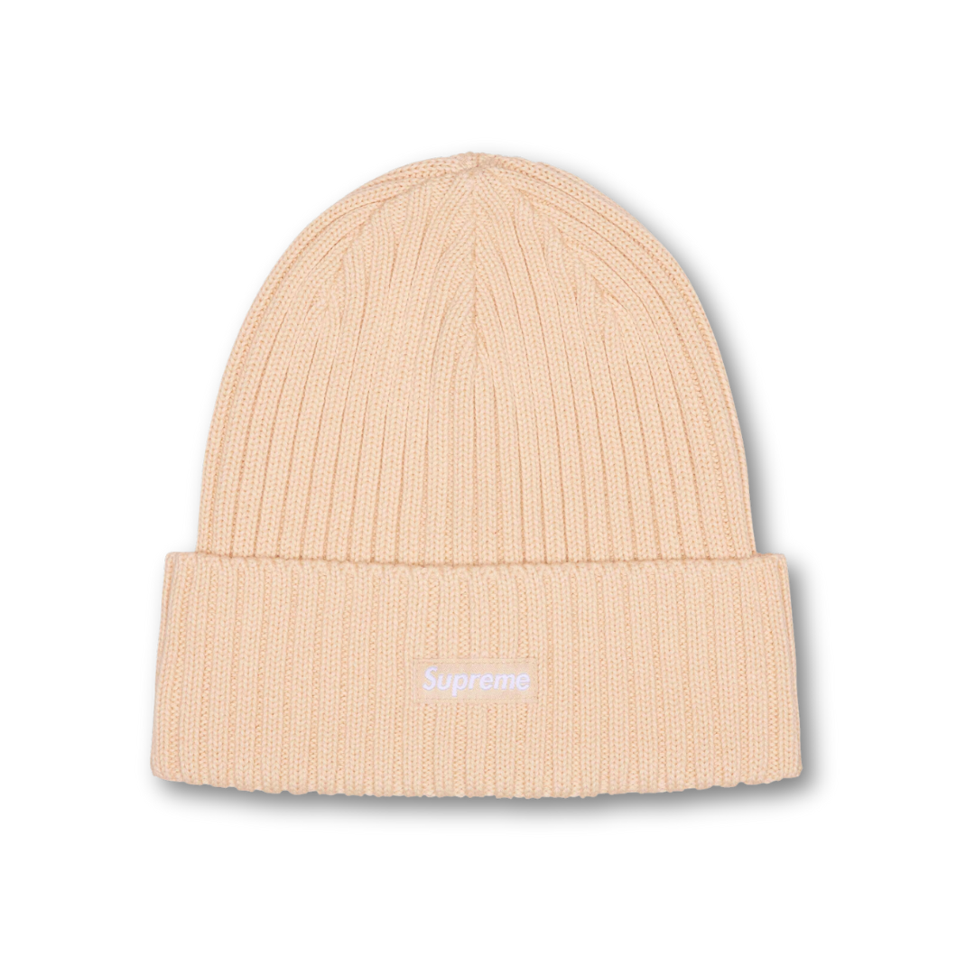 Supreme Overdyed Beanie (SS24) Light Tan