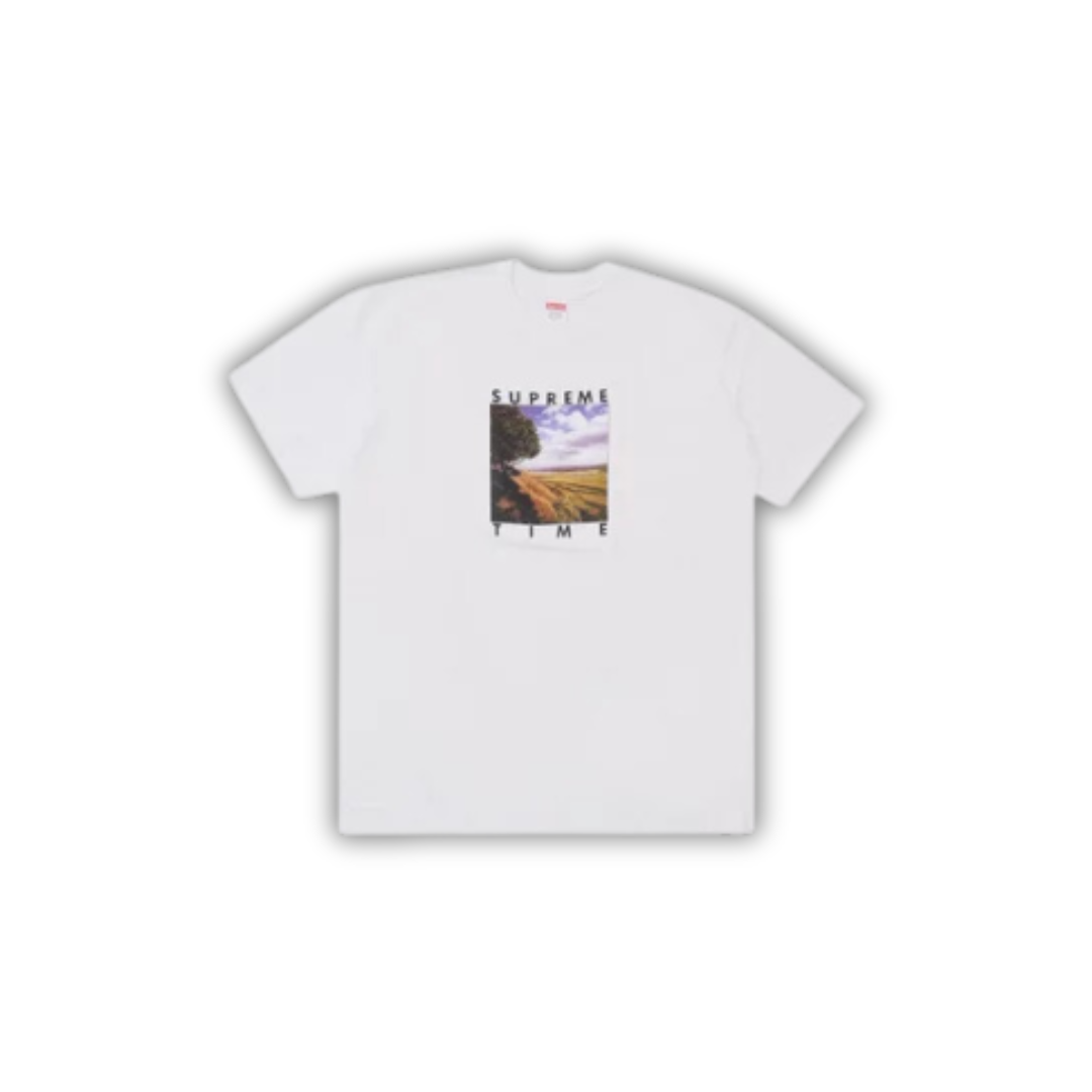 Supreme Time Tee White