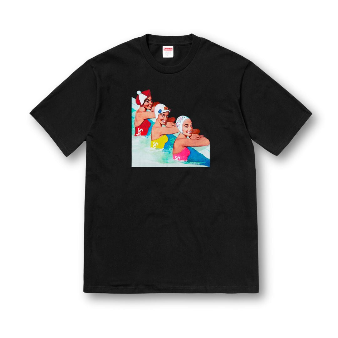 Supreme Swimmers Tee Black