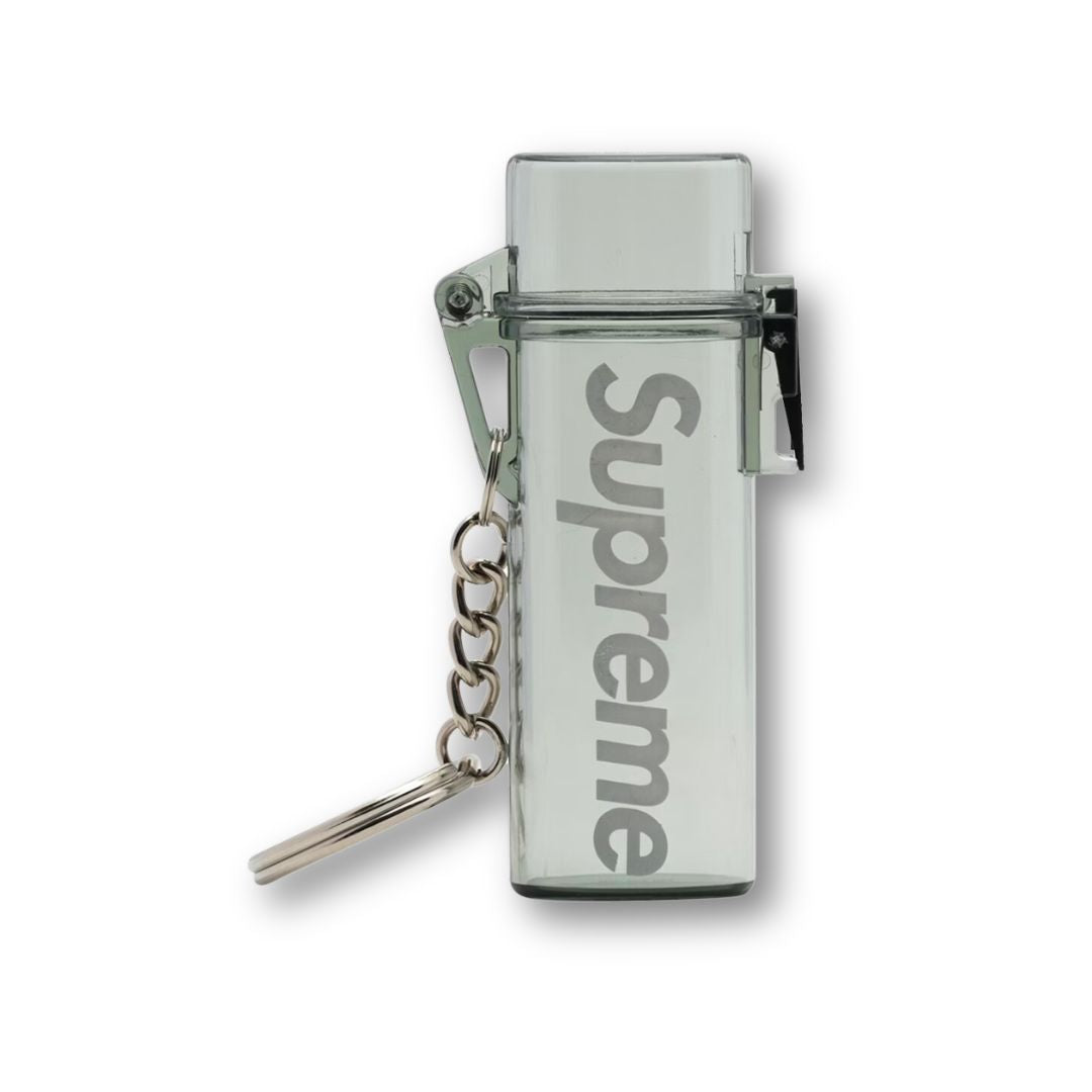 Supreme Waterproof Lighter Case Keychain Smoke