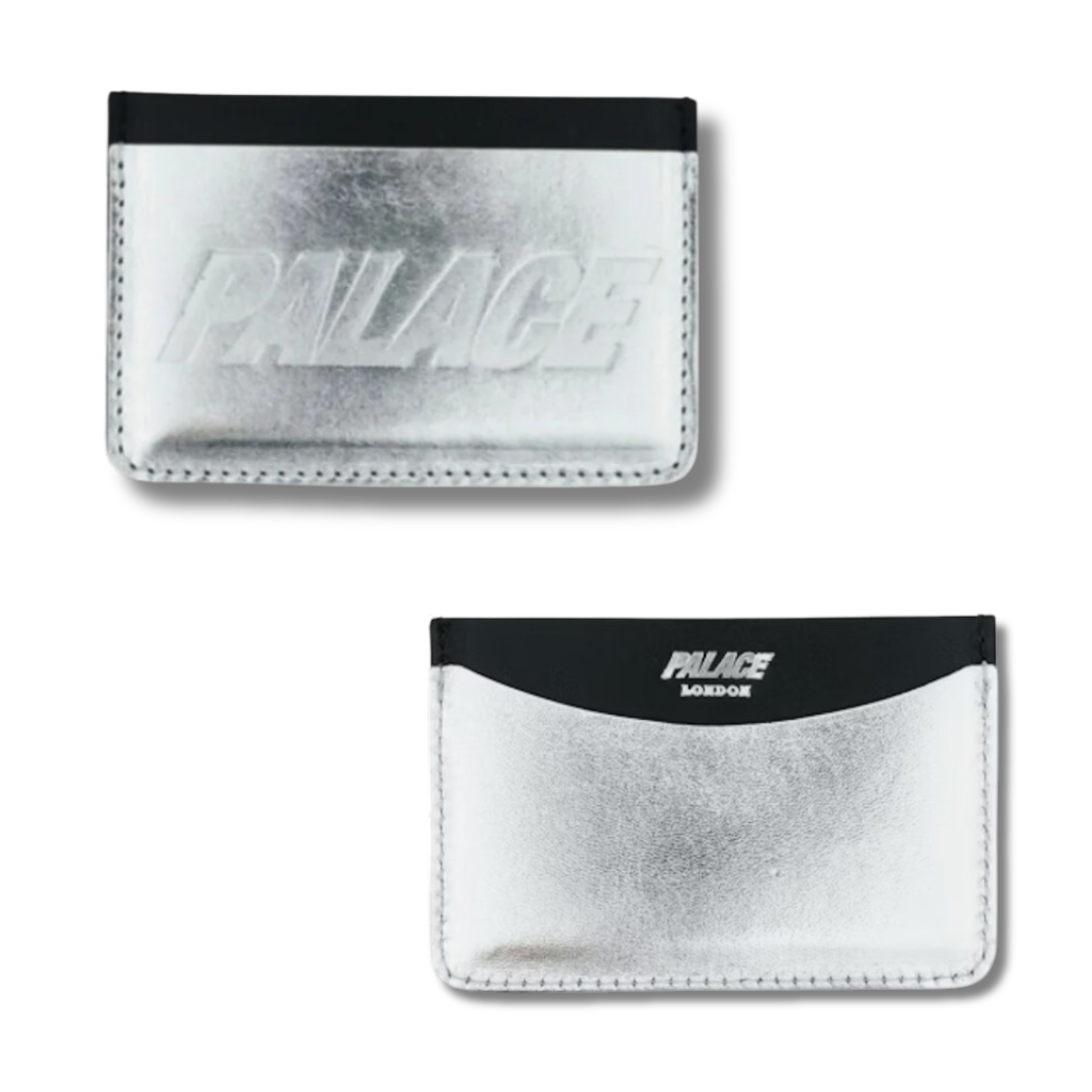 Palace Card Holder Black/Silver