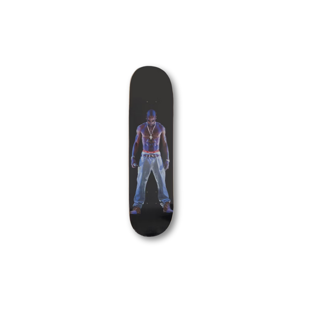 Supreme Tupac Hologram Skateboard Deck Black – Drop Streetwear Supreme Tupac Hologram Skateboard Deck Black – Drop Streetwear