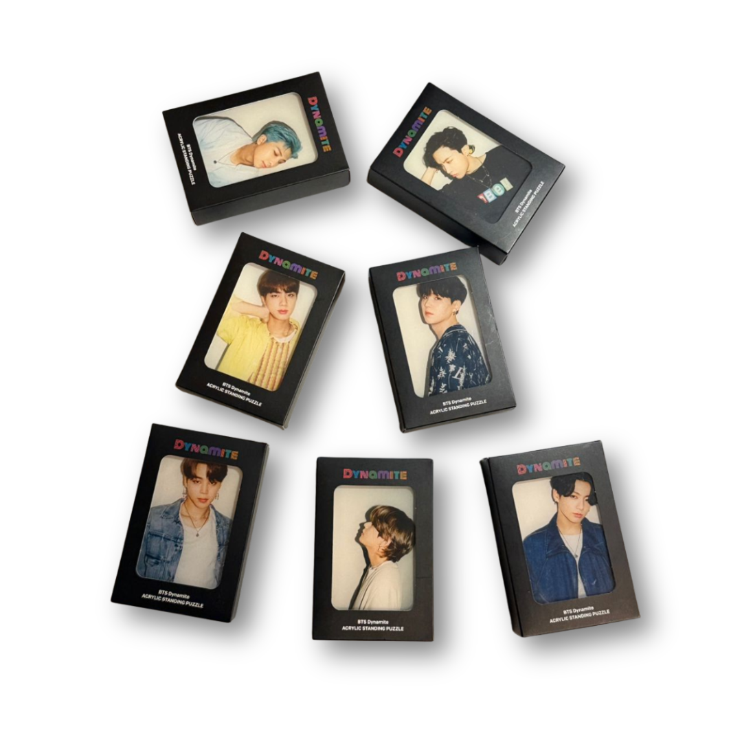 BTS Acrylic Standing Puzzle Dynamite – Drop Streetwear