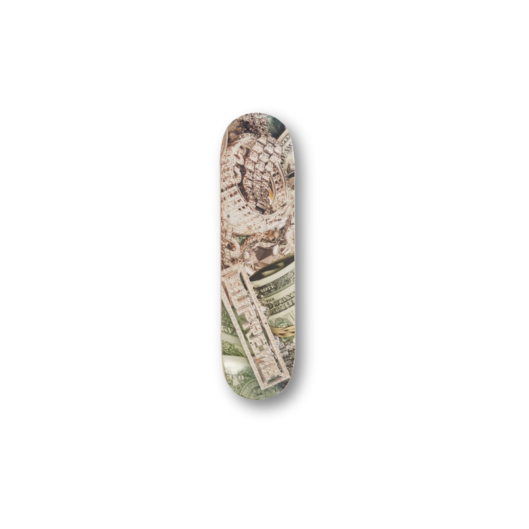 Supreme Bling Skateboard Deck Green