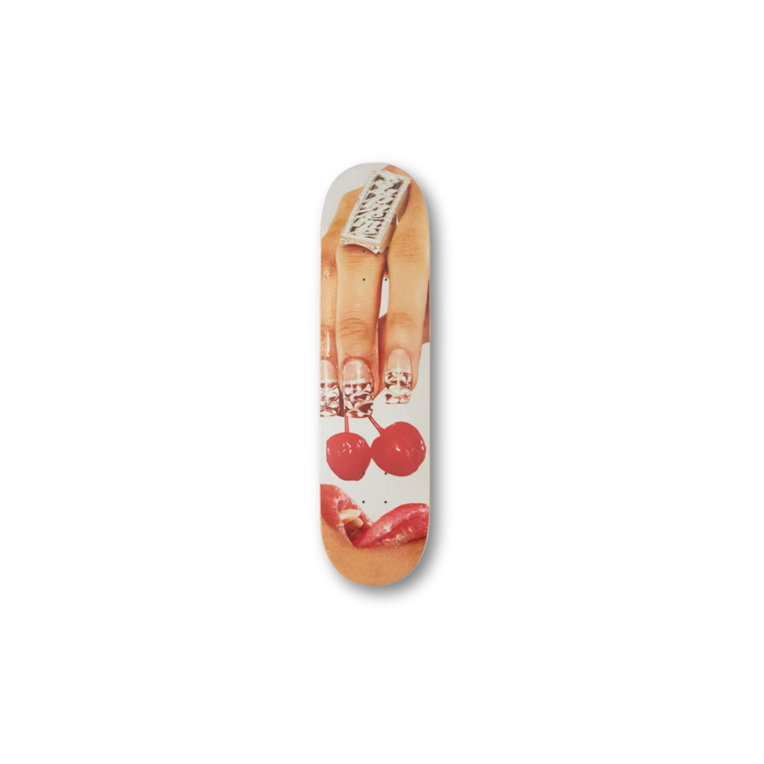 Supreme Cherries Skateboard Deck Red