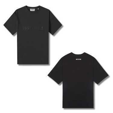 Fear of God Essentials Front Logo Tee Black