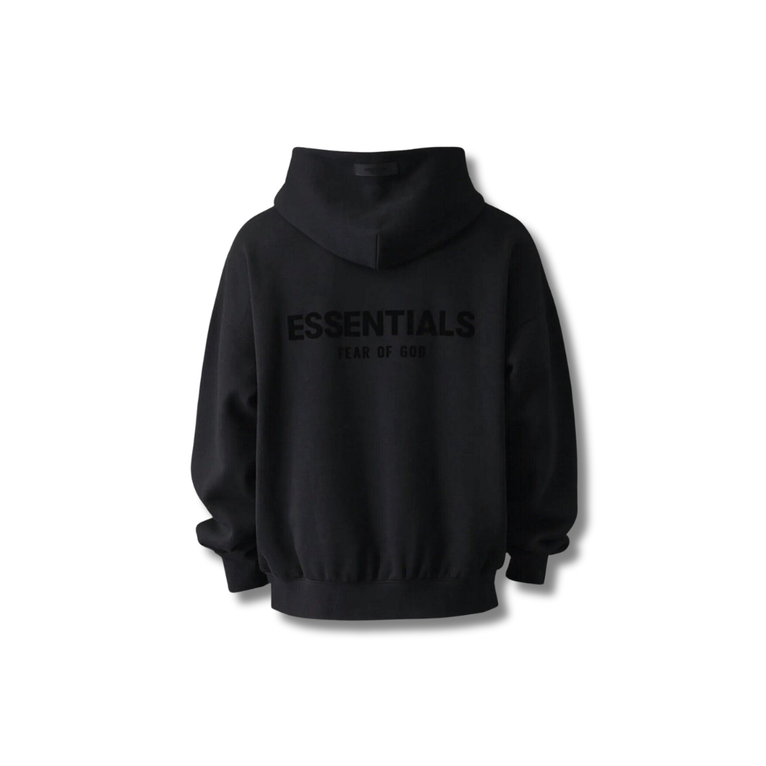 Fear of God Essentials Pullover Hoodie (FW22) Stretch Limo/Black