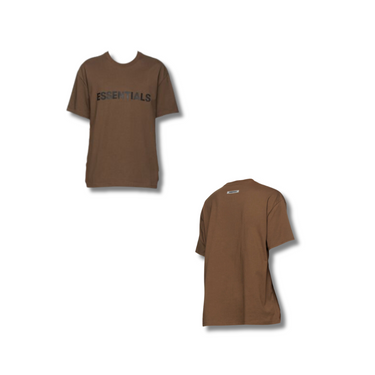 Fear of God Essentials x SSENSE Boxy T-Shirt Applique Logo Rain Drum