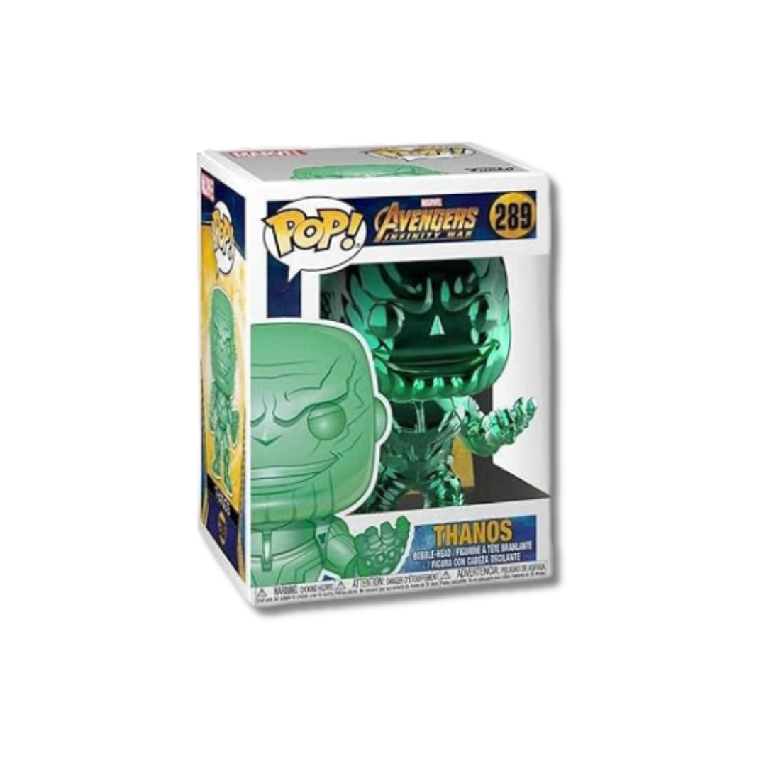 Funko Pop! Marvel Avengers Infinity War Thanos Green Chrome (Walmart Exclusive) #289