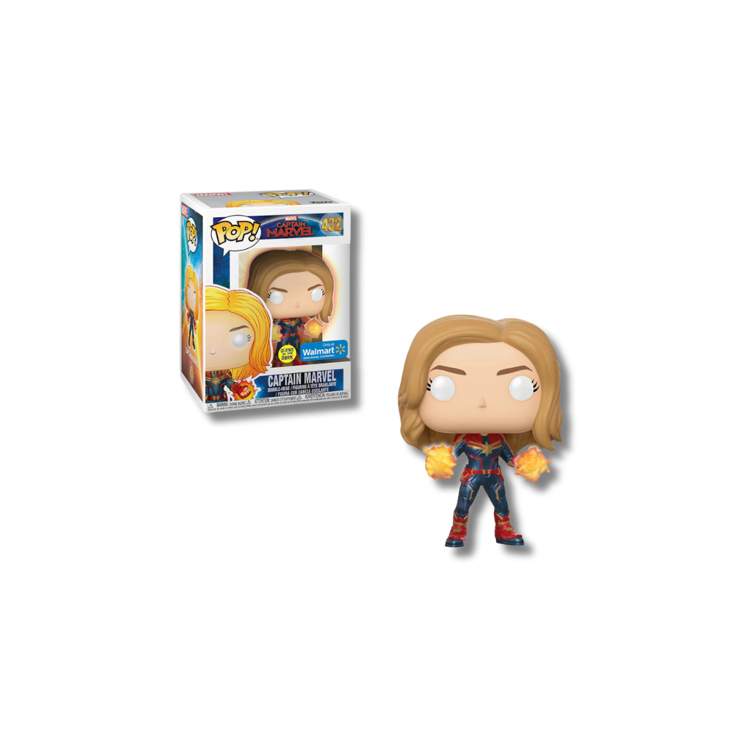 Walmart Funko Pop Captain Marvel 432 Walmart Captain Marvel