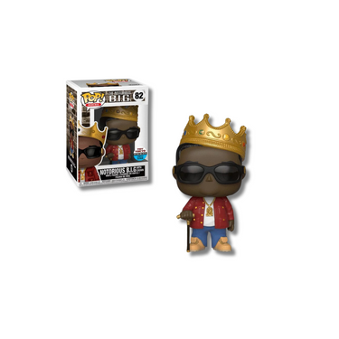 Funko Pop! Rocks The Notorious B.I.G with Crown Tokyo Toy (NYCC Limited Edition) #82