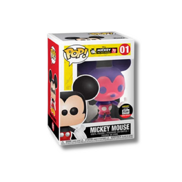 Funko Pop! Mickey The True Original Mickey Mouse (Dark Pink/Purple) (Funko Shop Edition Figure) #01