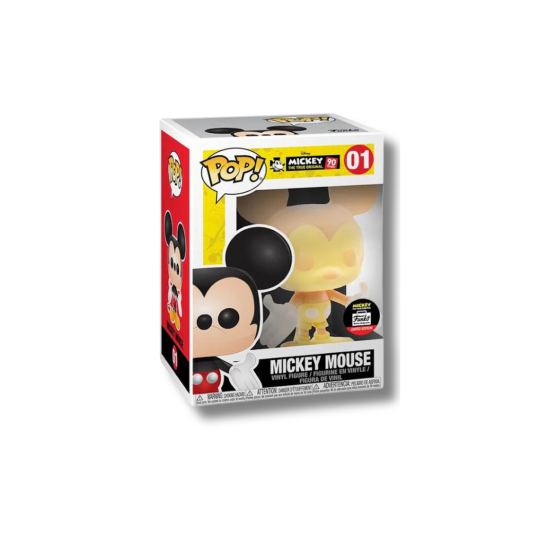 Funko Pop! Mickey The True Original Mickey Mouse (Cream Yellow/Peach) (Funko Shop Edition Figure) #01