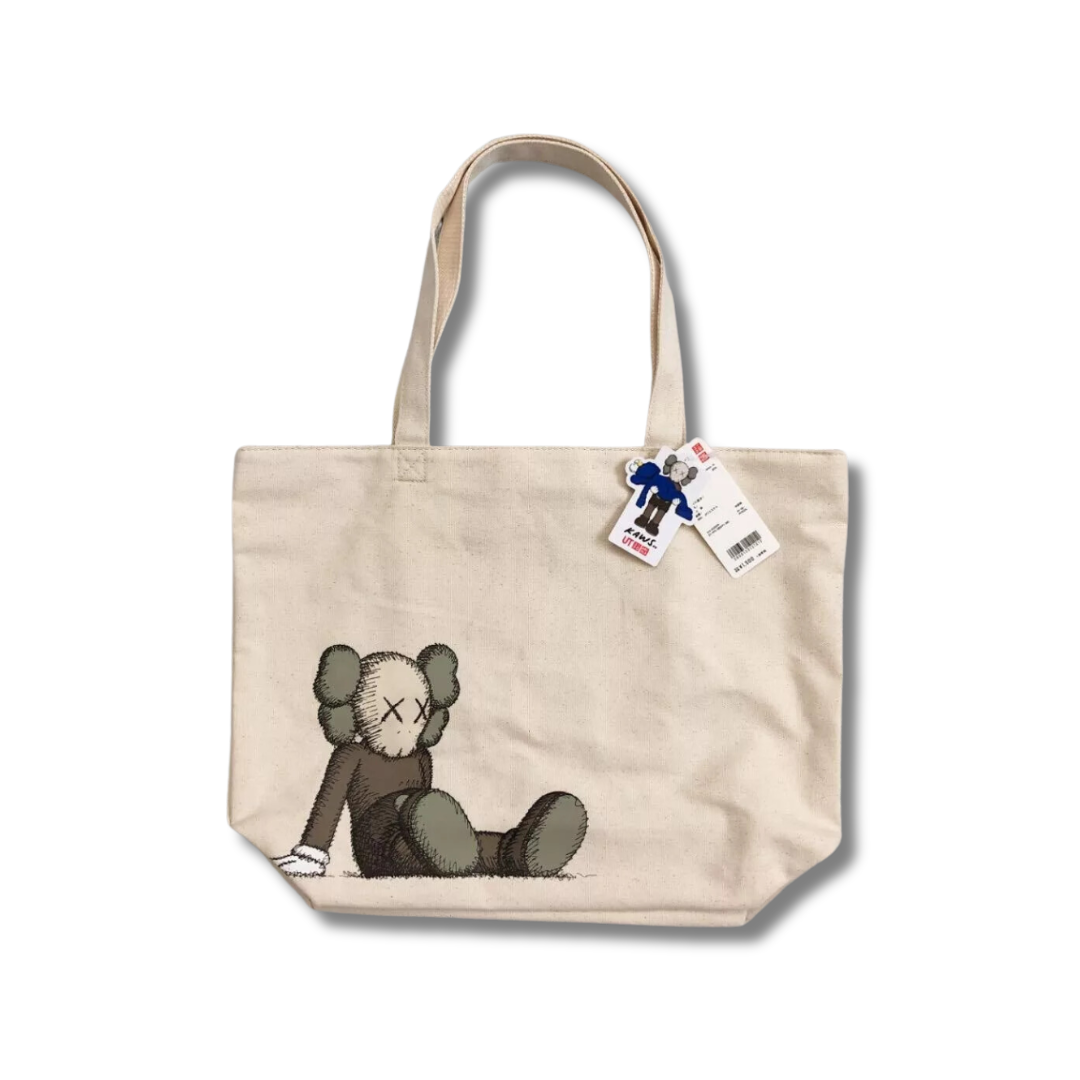 KAWS x Uniqlo Holiday Tote Bag