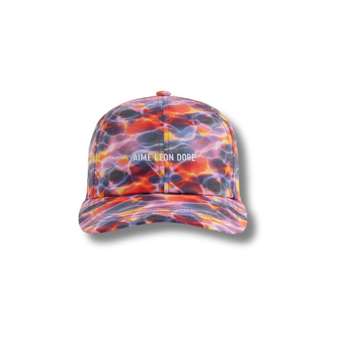 Aime Leon Dore Aqua Print Nylon Hat Sunset