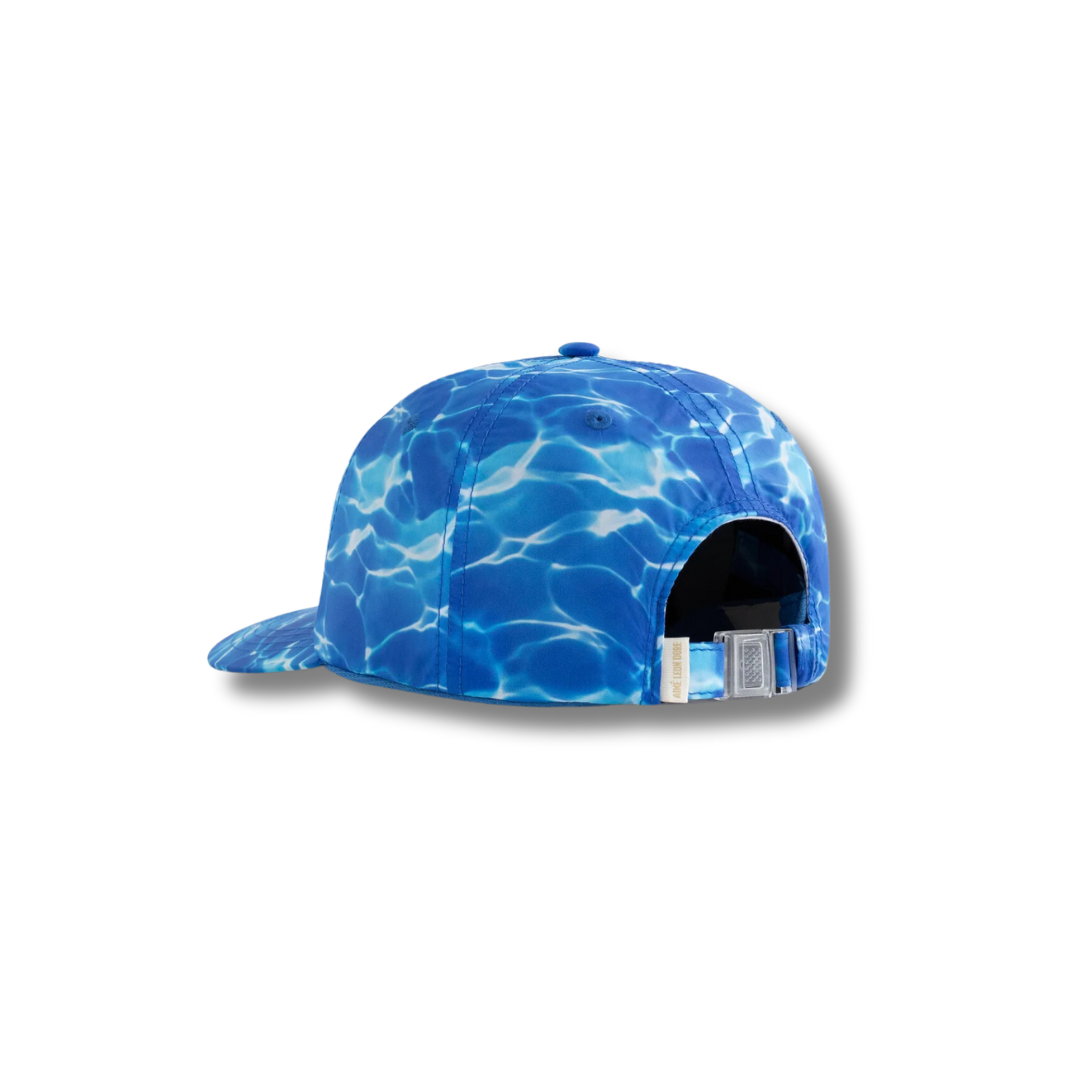 Aime Leon Dore Aqua Print Nylon Hat Blue