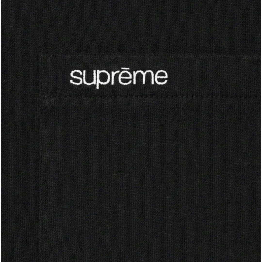 Supreme S/S Pocket Tee (FW22) Black