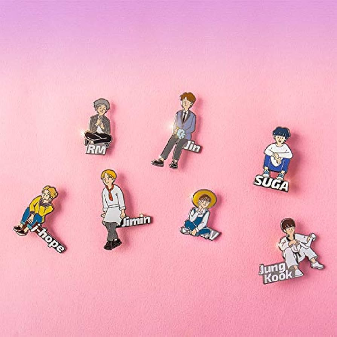 BTS WORLD Pin BADGE