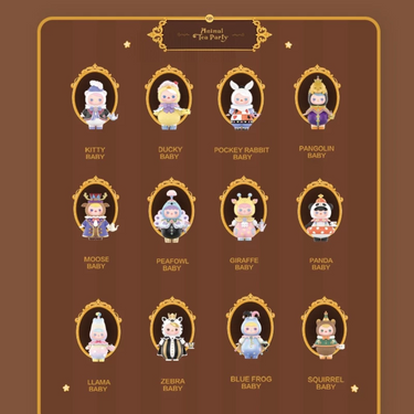 Pop Mart Pucky Animal Tea Party Series Figures *Individual
