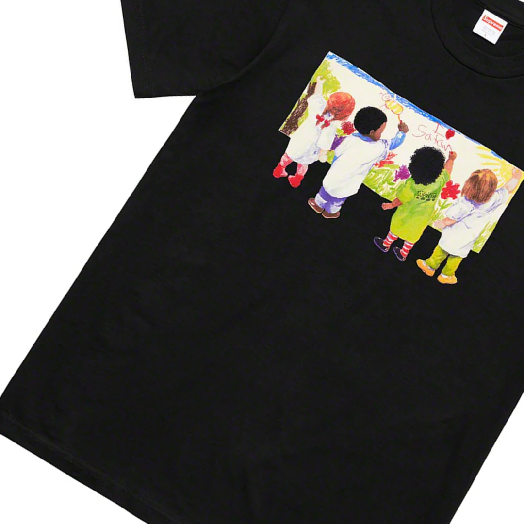 Supreme Kids Tee Black