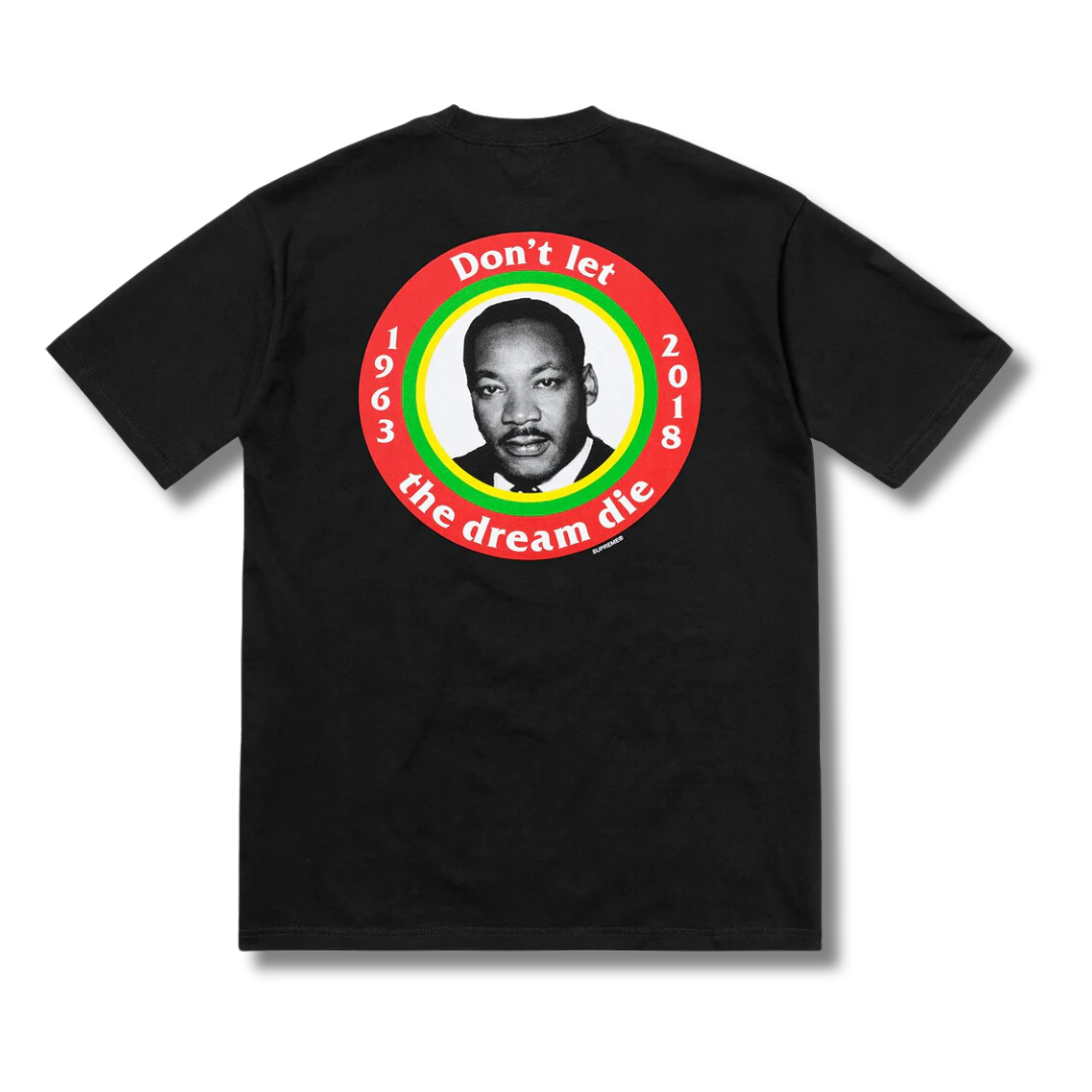 Supreme MLK Dream Tee Black