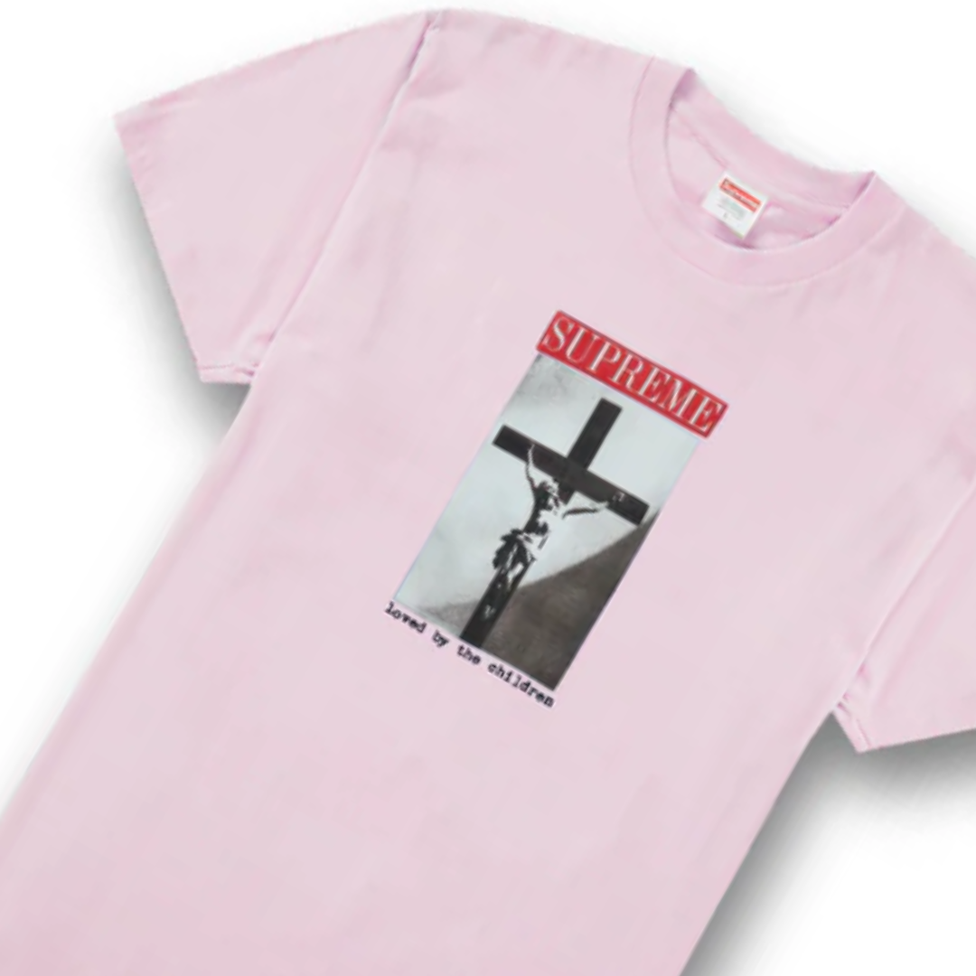 Supreme Loved By The Children Tee Light Pink