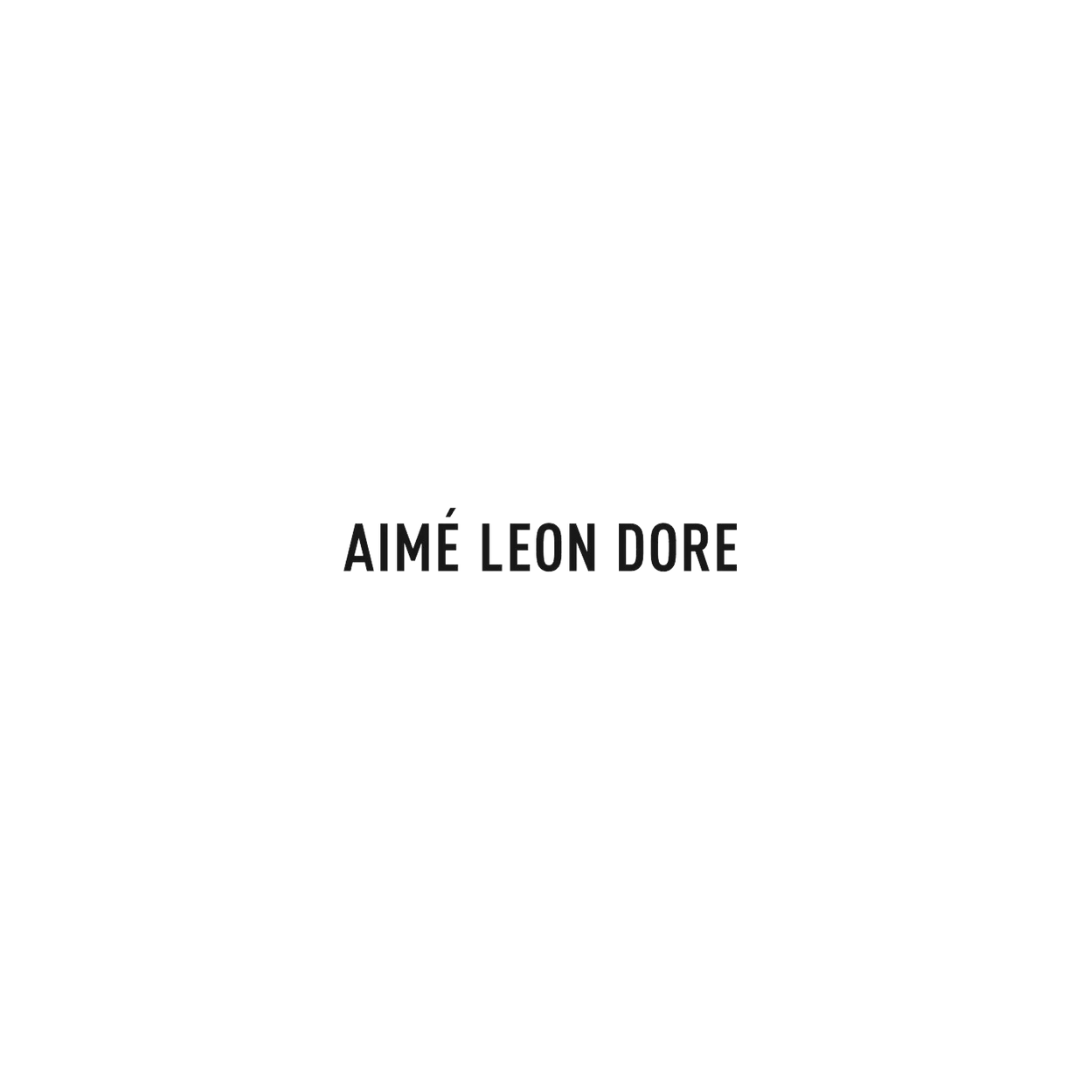 Aime Leon Dore Waffle Knit Beanie Dark Red